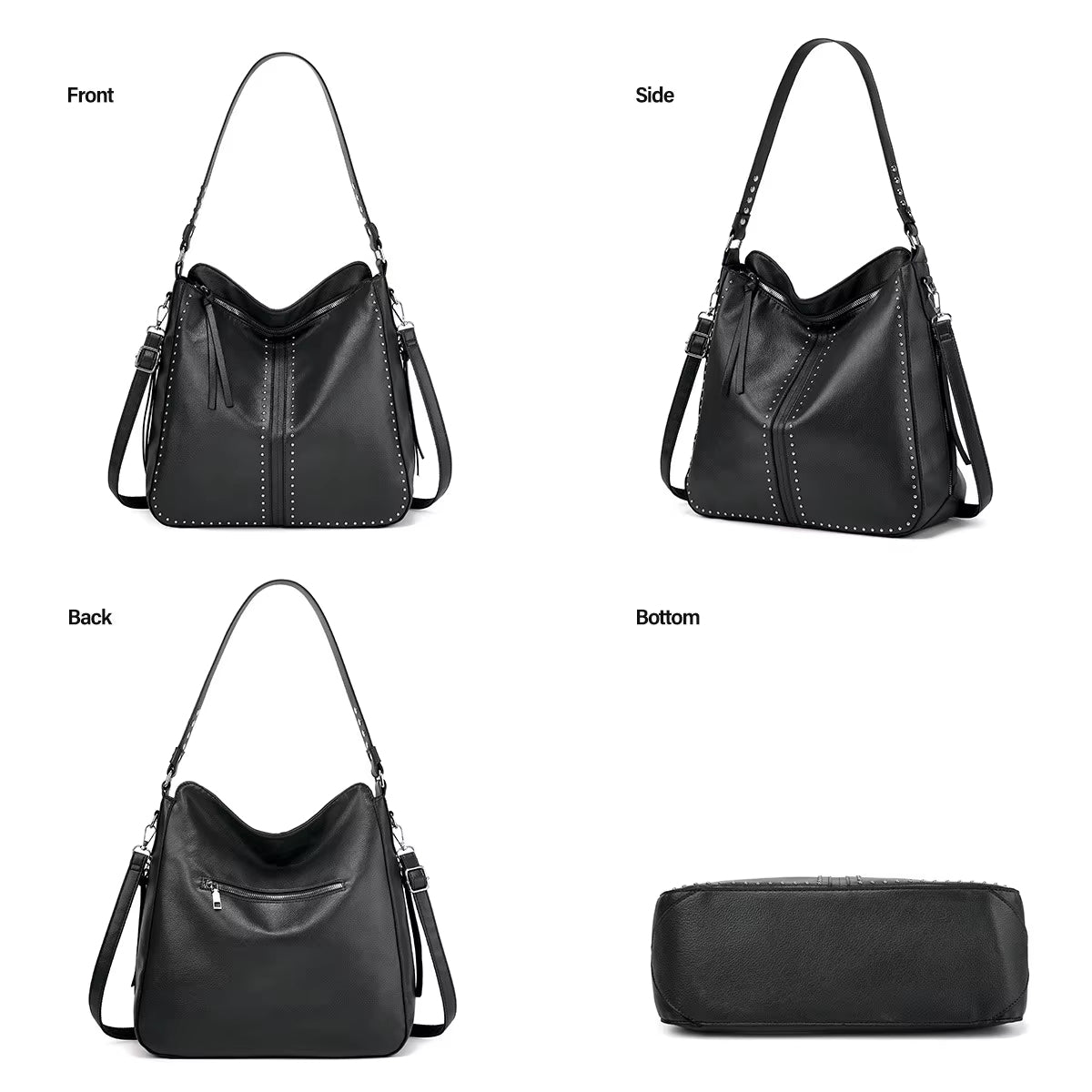 Makenzie | Bold & Stylish Vintage Crossbody Messenger Handbag