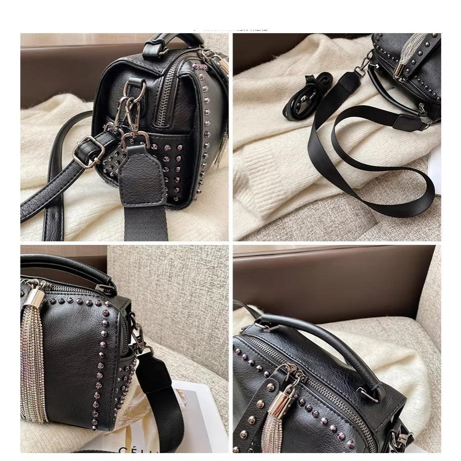 Alexandria | Vintage Tassel Punk Style Crossbody Handbag