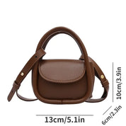 Sylvia | Mini Vintage Crossbody Sling Saddle Bag
