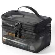 Miller | Versatile & Travel-Friendly Double-Layer Hanging Toiletry Organizer