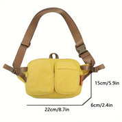 Amani | Casual Water-Resistant Nylon Waist Pack Crossbody Bum Bag