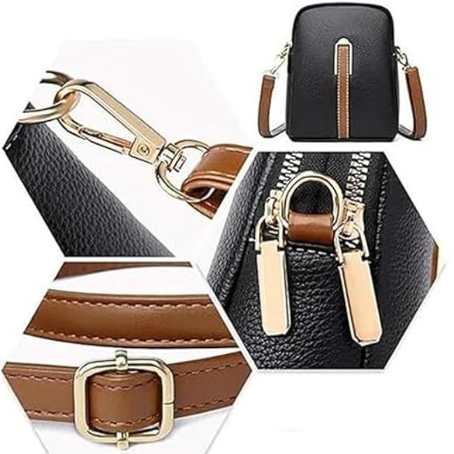 Carolina | Retro Mini Leather Crossbody Sling Bag