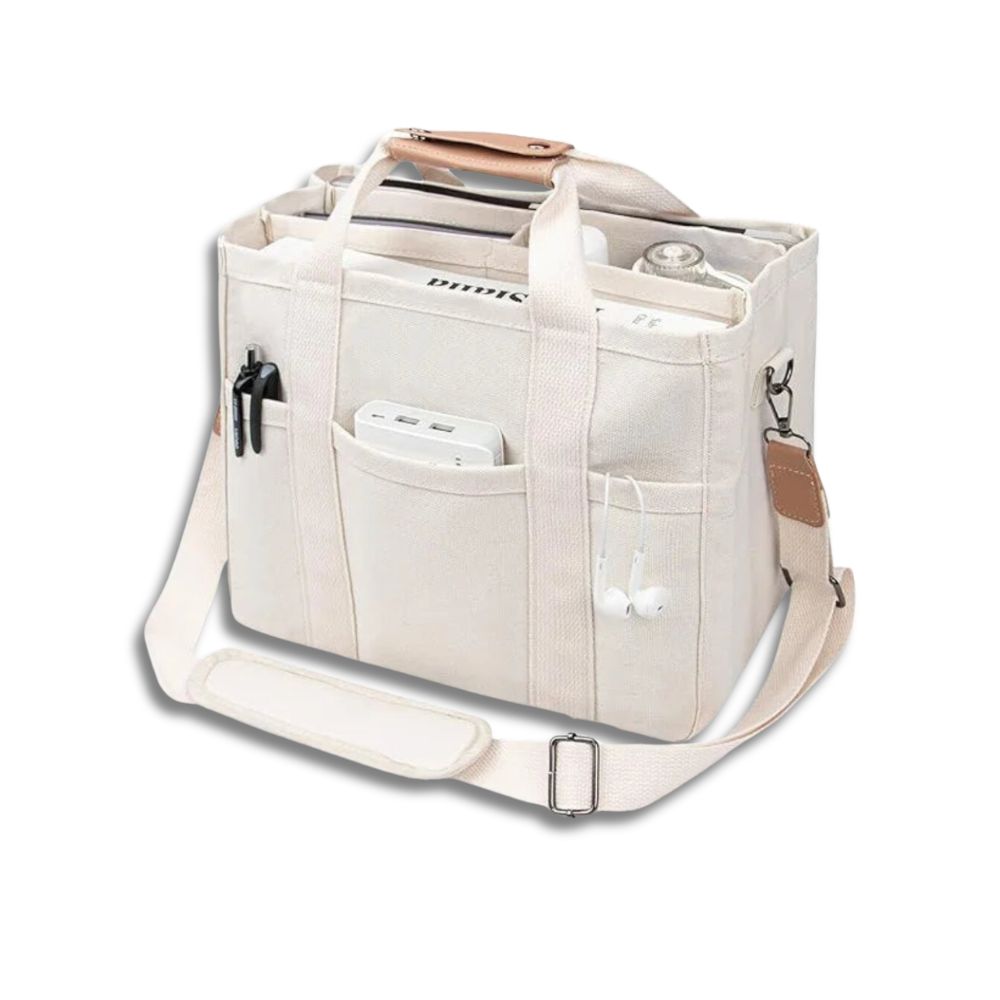 Sven | Canvas Crossbody Messenger Travel Bag with Multi-Pockets