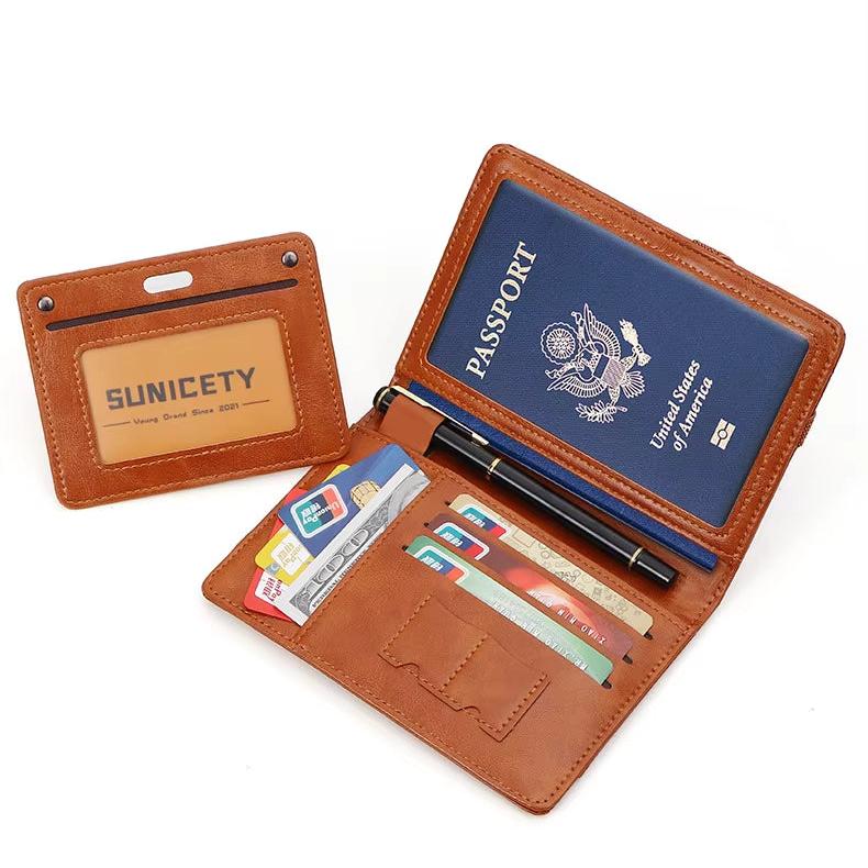 Ramona | Multi-Functional Anti-Theft Passport Holder Travel Wallet