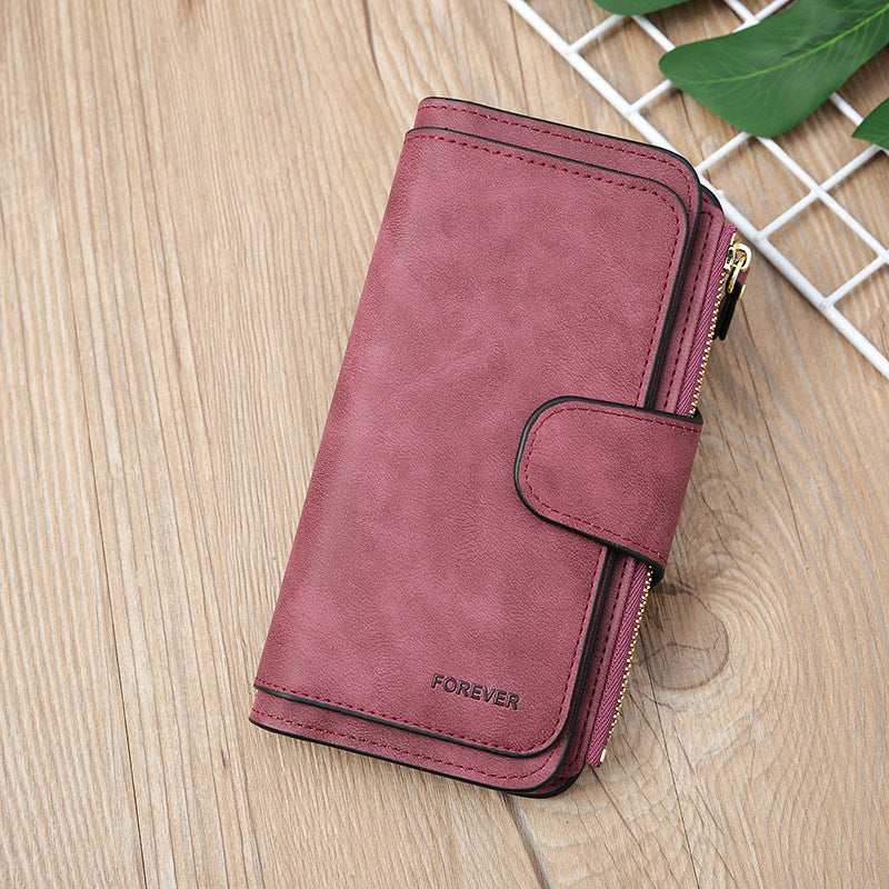 Chic Retro Multi-Slot Wallet for Women