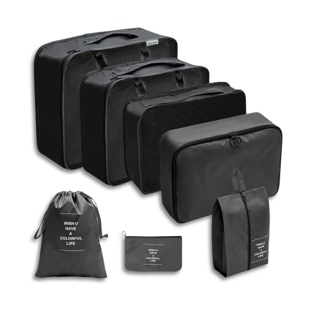 Yasmin | 7-Piece Travel Packing Cubes Set