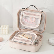 Baylee | Clear Crossbody Travel Cosmetic Bag Organiser
