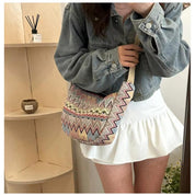 Livia | Women's Bohemian Canvas Crossbody Messenger Bag
