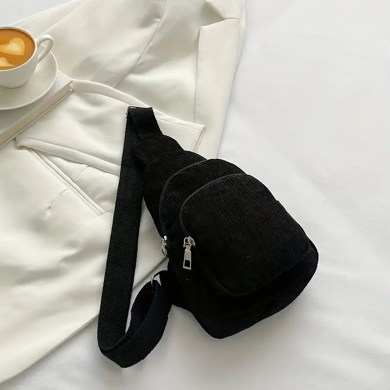 Lana | Women's Vintage Corduroy Small Crossbody Sling Bag