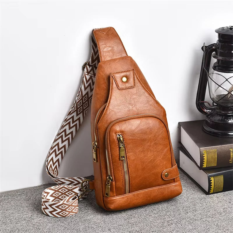 Lisa | Women's Leather Bohemian Crossbody Bag