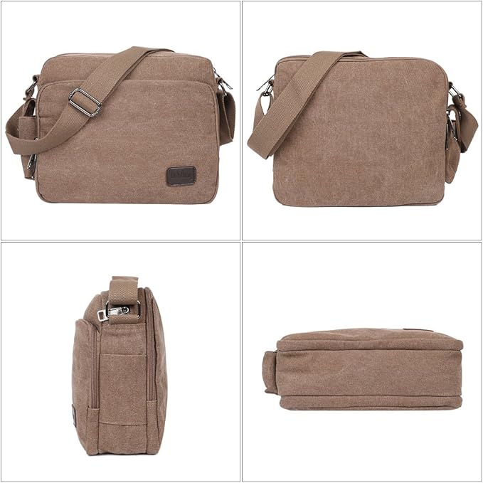 Dean | Men's Versatile Travel Canvas Crossbody Messenger Bag