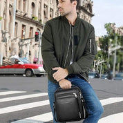 Matteo | Men's Timeless Style Small Crossbody Messenger Bag