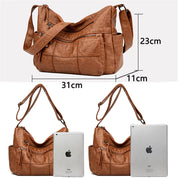 Ezra | Timeless Vintage-Style Crossbody Messenger Bag