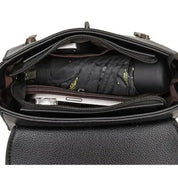 Mallory | Women's Retro Buckle Leather Crossbody Handbag