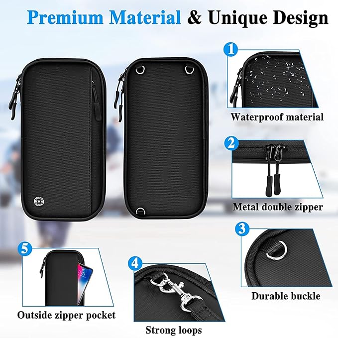 Noah | Stylish & Travel-Friendly RFID Protection Wallet