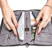 Madalyn | Versatile Multi-Compartments RFID Blocking Passport Holder Wallet