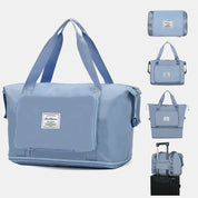 Extra Large Foldable Travel Duffle Bag with Convenient Dry Wet Separation Pocket