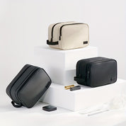 Kamiyah | Portable and Compact Dual-Layer Travel Essentials Bag