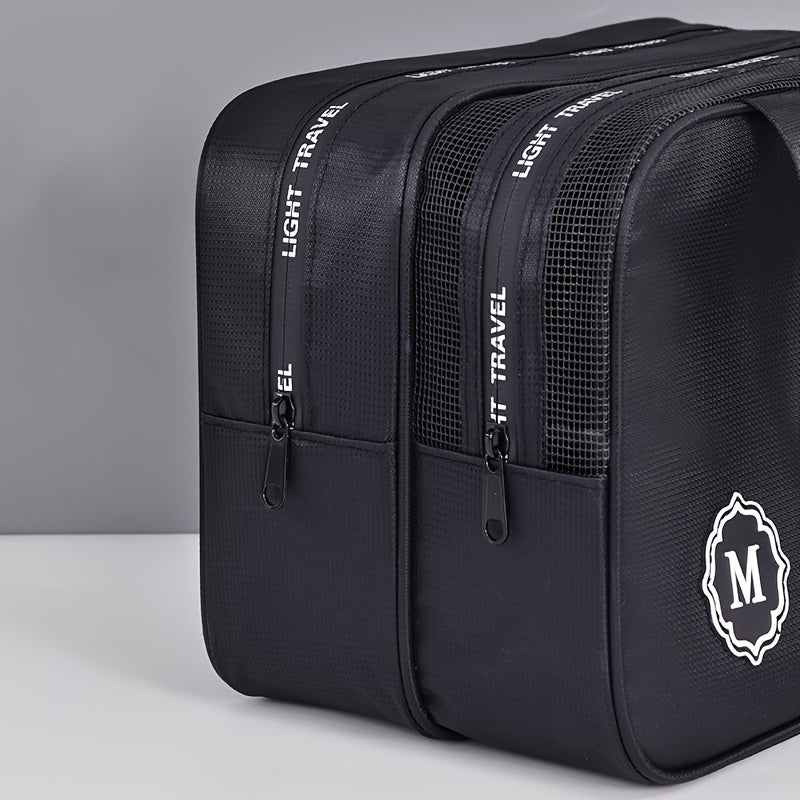 Lilyana | Lightweight & Travel-Friendly Double-Layer Cosmetic Bag
