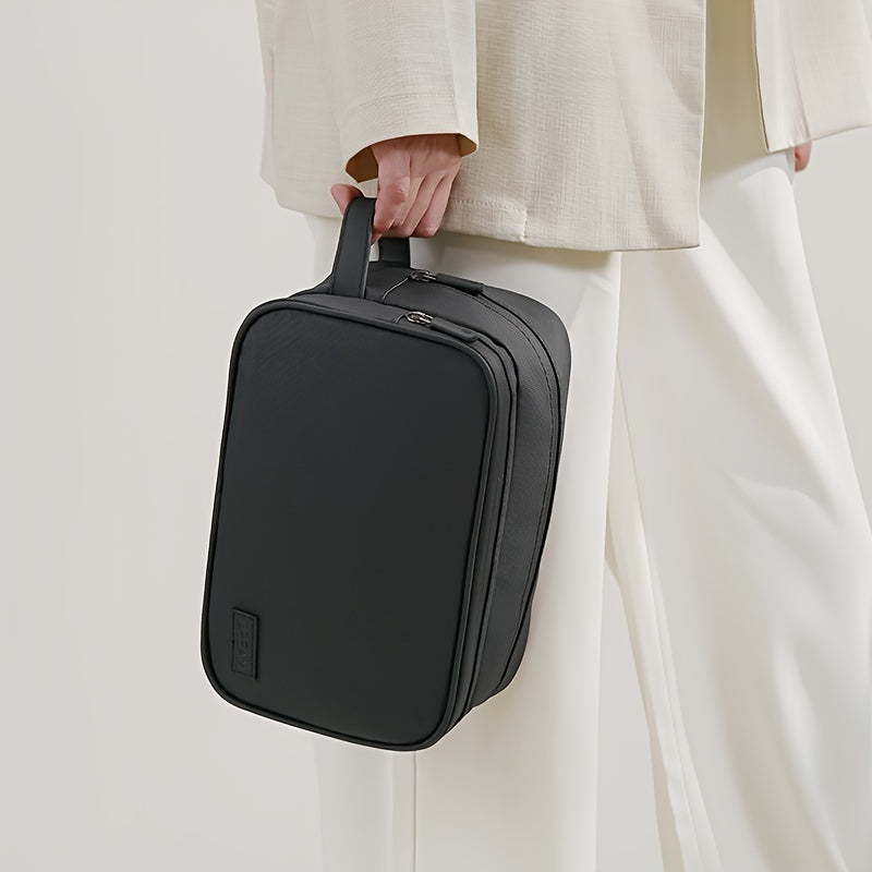 Kamiyah | Portable and Compact Dual-Layer Travel Essentials Bag