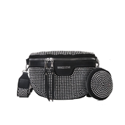 Xiomara | Fashion Rhinestone Women's Crossbody Bum Bag
