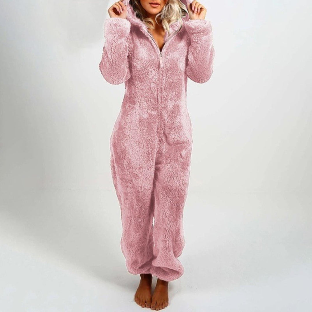 Ivanna | Soft Hooded Onesie - Cozy All-In-One Lounge Wear