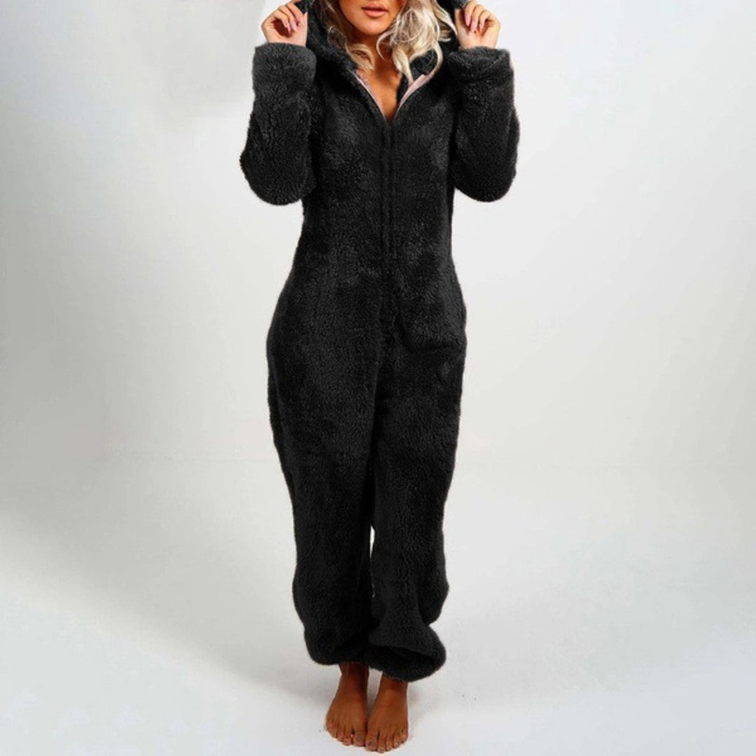 Ivanna | Soft Hooded Onesie - Cozy All-In-One Lounge Wear