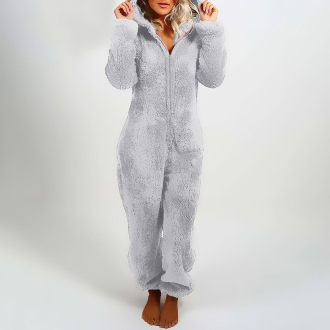 Ivanna | Soft Hooded Onesie - Cozy All-In-One Lounge Wear