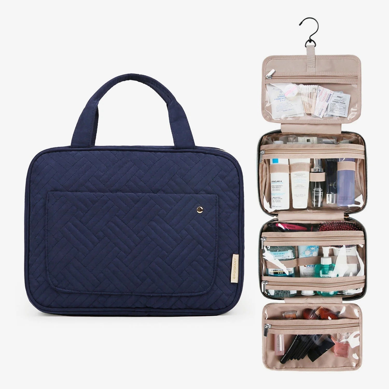 Ultimate Space-Saving Toiletry Bag