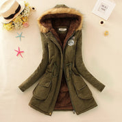 Hiede | Fashionable & Warm Lined Winter Hoodie Jacket