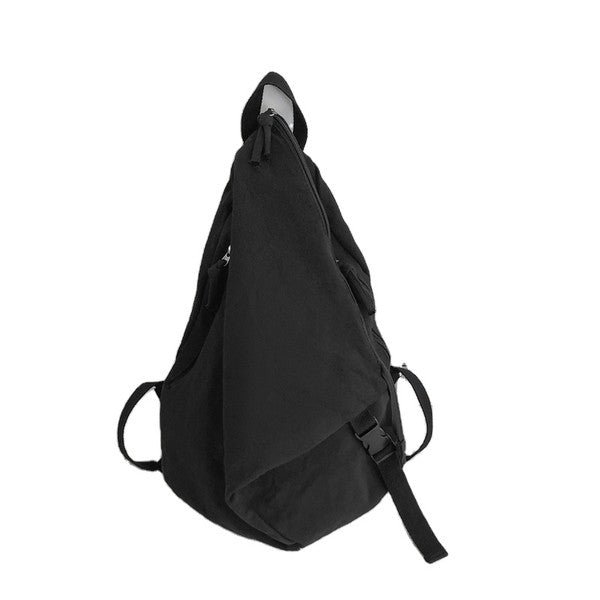Kayleigh | Asymmetric Canvas Crossbody Bag