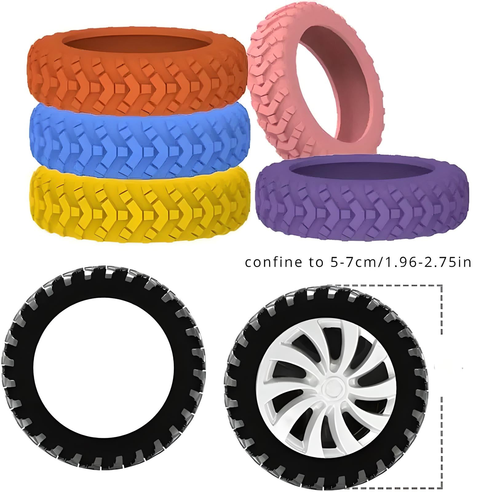 Elina | Luggage Wheel Protectors | 8 Pack