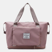 Extra Large Foldable Travel Duffle Bag with Convenient Dry Wet Separation Pocket