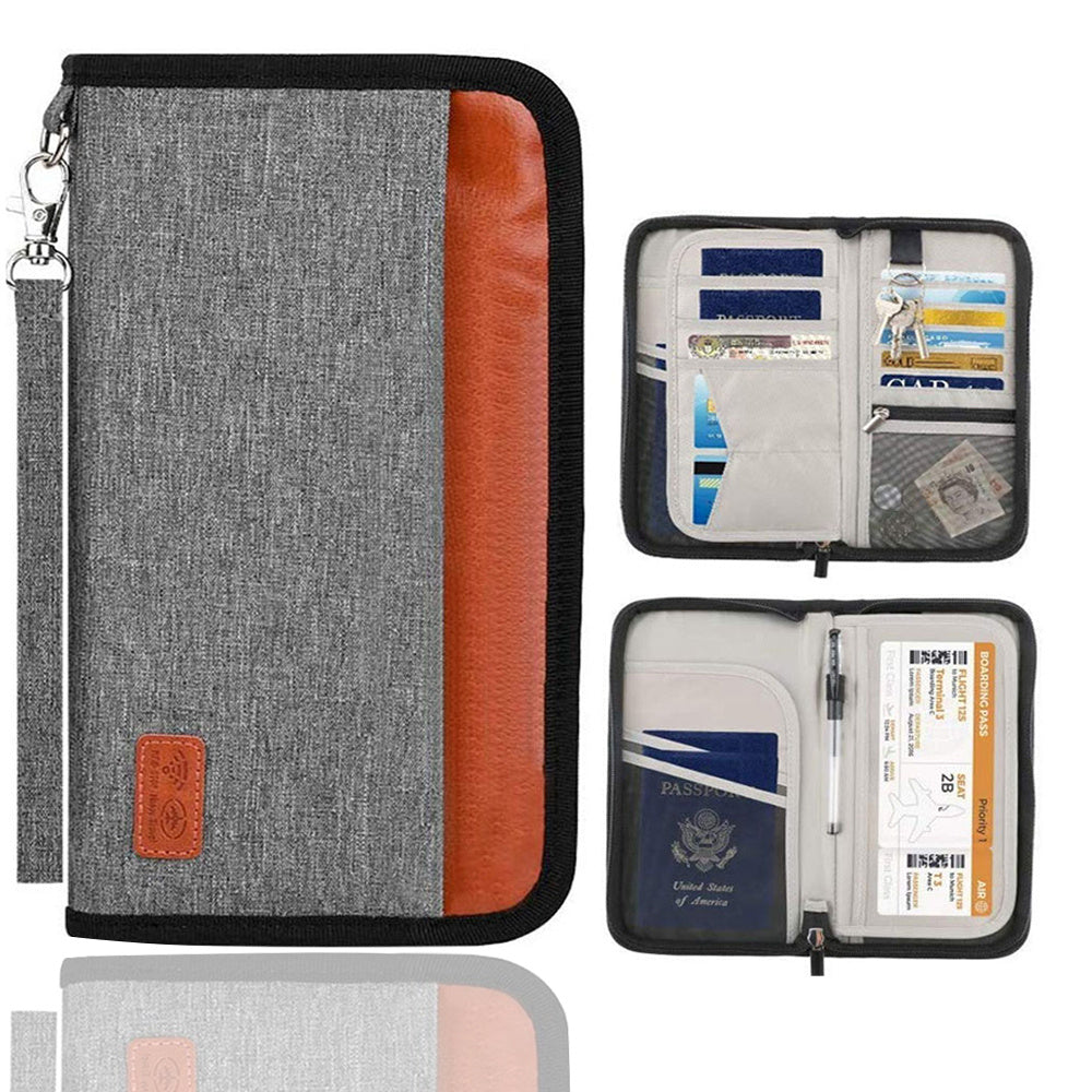 Arely | SecureTravel RFID Family Passport Organizer