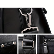 Khian | Leather Crossbody Laptop Travel Messenger Bag