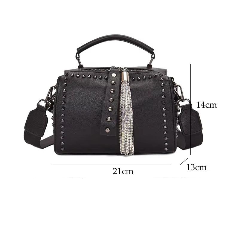 Alexandria | Vintage Tassel Punk Style Crossbody Handbag