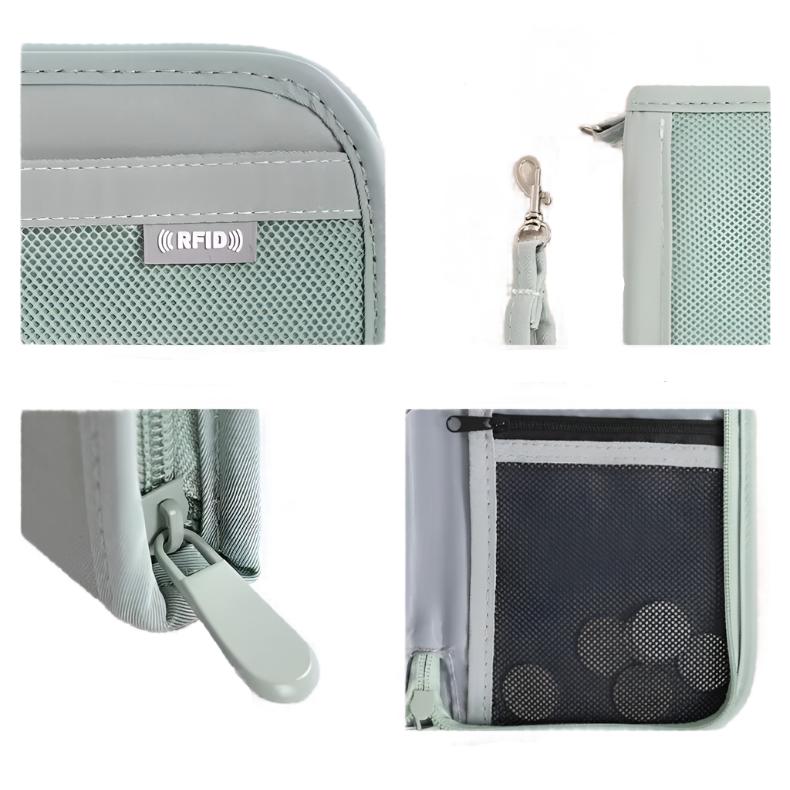 Harmoni | Sleek & Stylish Large-Capacity RFID Travel Essentials Organizer
