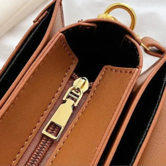 Annalise | Women's Vintage Leather Large Crossbody Handbag
