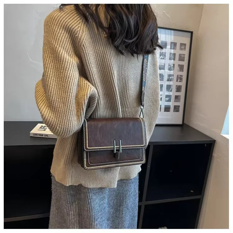 Demi | Retro Mini Square Crossbody Bag