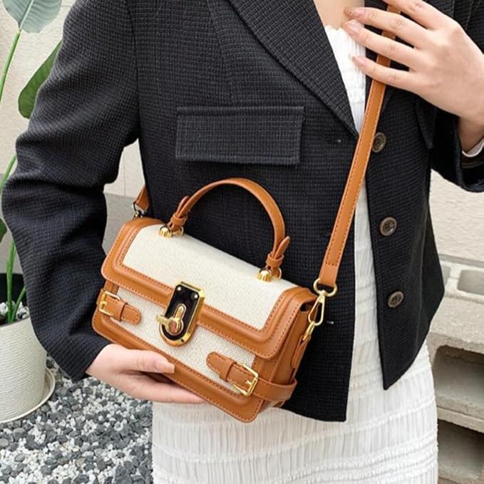 Annalise | Women's Vintage Leather Large Crossbody Handbag