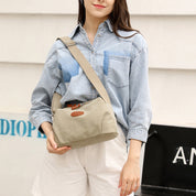 Lorah | Secure-Zip Canvas Crossbody Bag