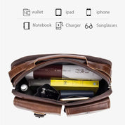 Emir | Men's Leather Crossbody Handbag