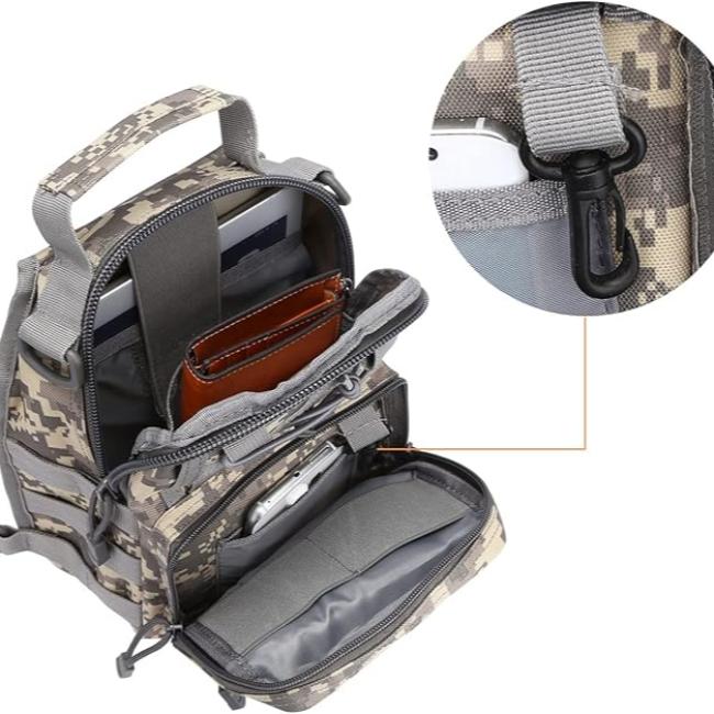 Dorian | Rugged and Functional Tactical Design Crossbody Bag