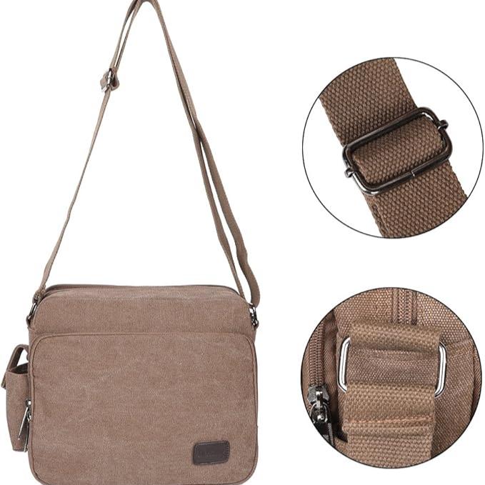Dean | Men's Versatile Travel Canvas Crossbody Messenger Bag
