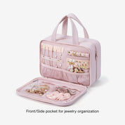 Zora Clear Hanging Toiletry Organizer for Space-Saving Convenience