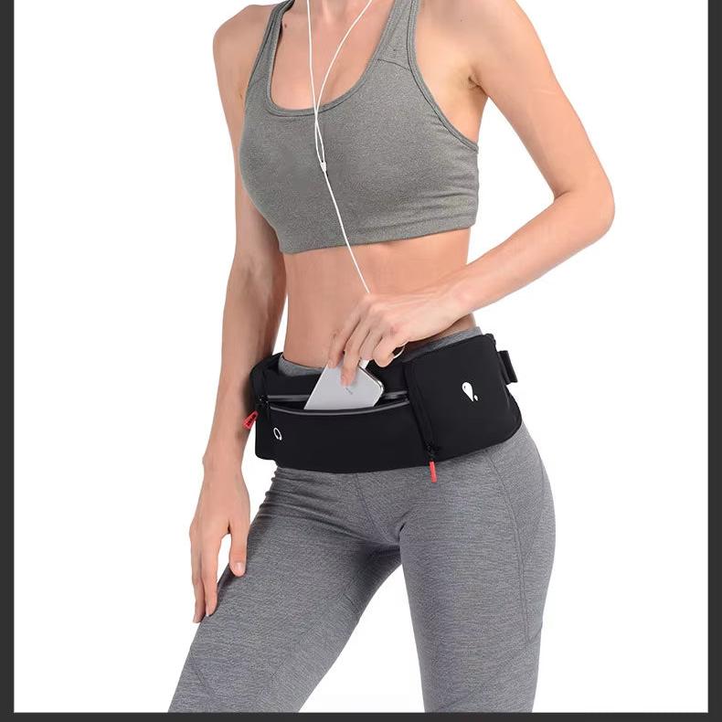 Maci | Waterproof Running Belt Crossbody Bum Bag with Bottle Holder