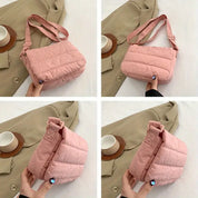 Nicole | Chic Solid Color Crossbody Messenger Travel Bag