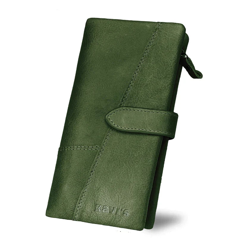Teresa | RFID-Secure Vintage Leather Travel Wallet