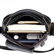 Victor | Men's Leather Crossbody Handbag
