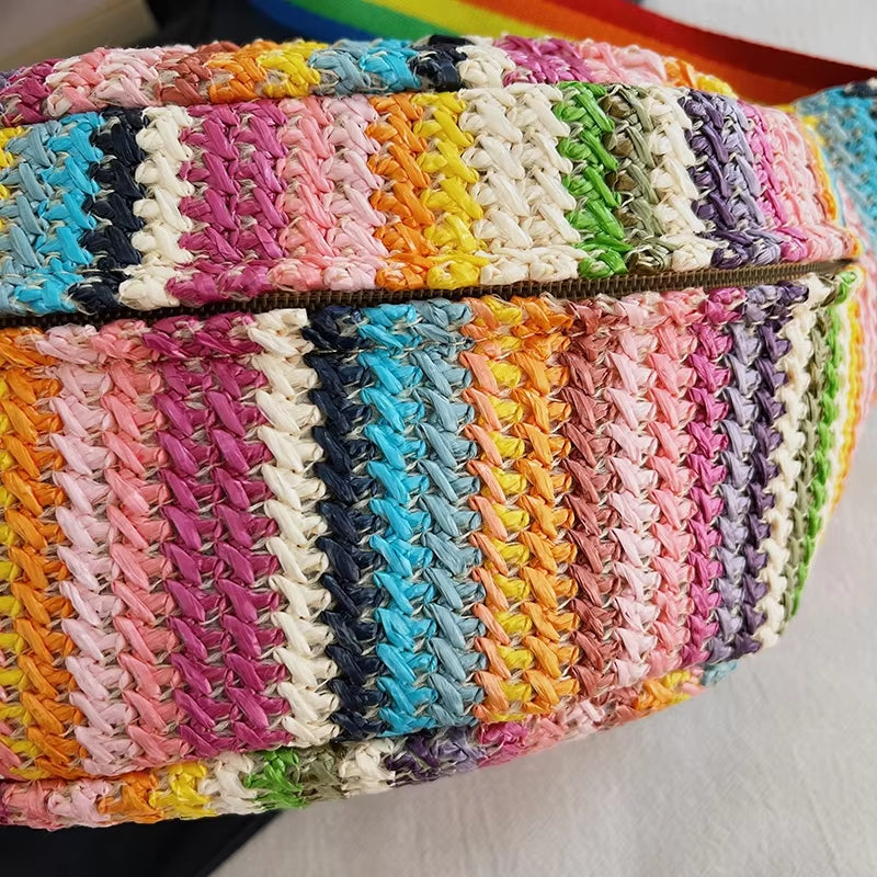 Kaitlyn | Casual Knit Waist Pack Crossbody Bum Bag